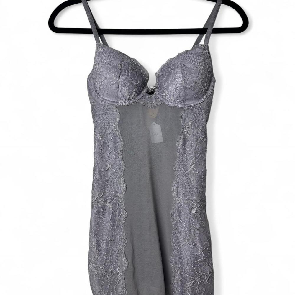 Victoria secret lace lingerie dress nwt size 34 b